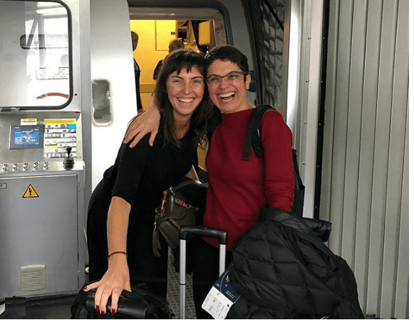 Sandra e Glenda indo pra Rússia/Insta.