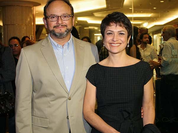 Sandra e o esposo, Ernesto Paglia (Foto: Reprodução)