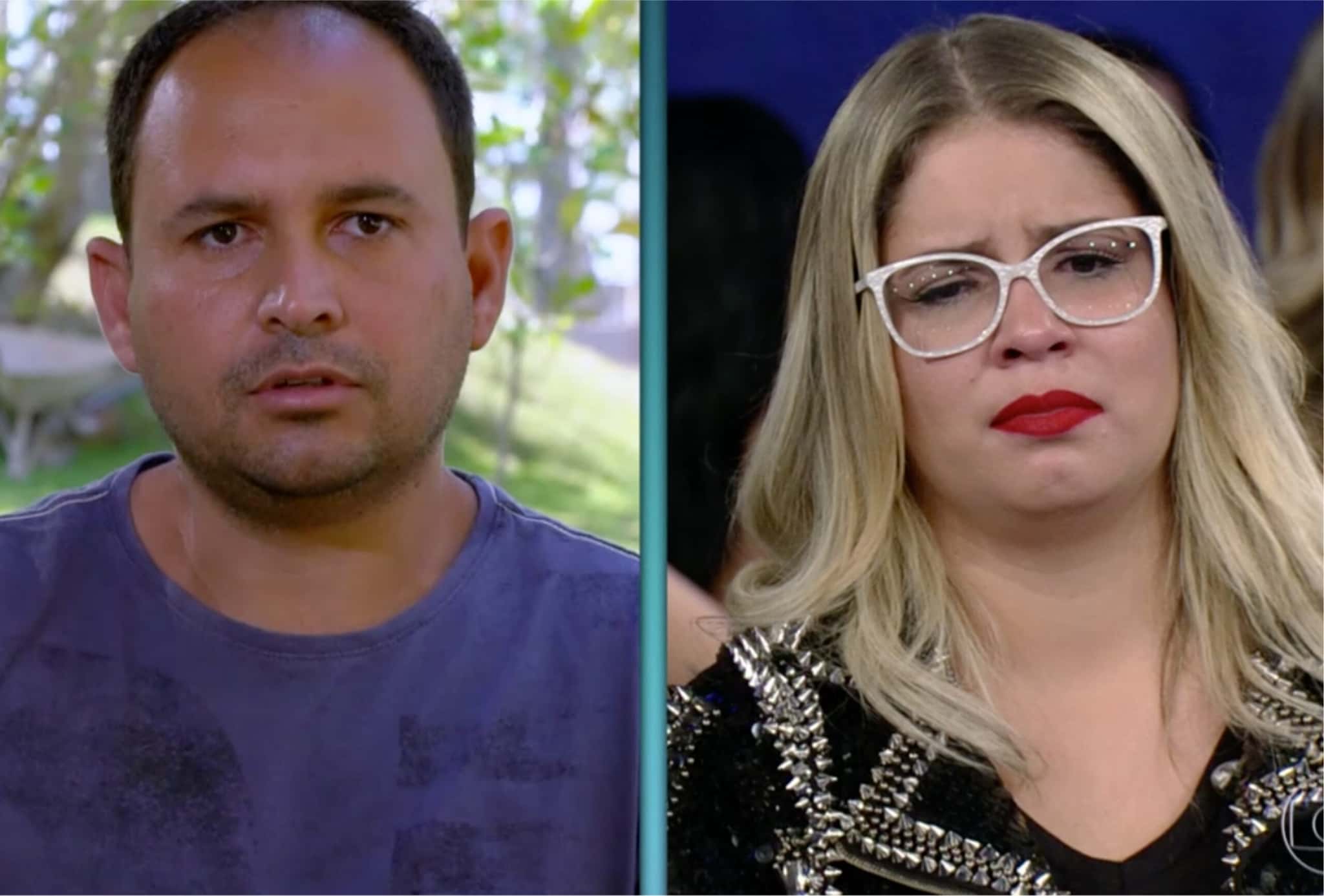 Ex-padrasto de Marília Mendonça apareceu de surpresa no Faustão (Foto reprodução)