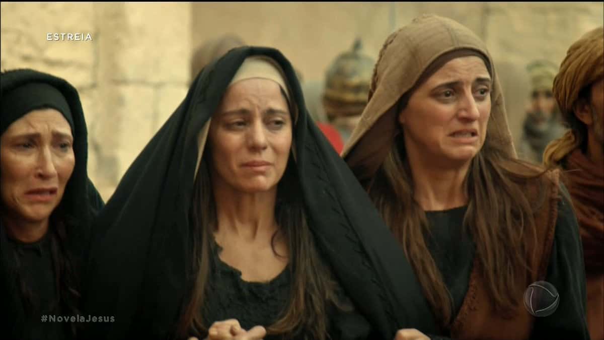 Cena do primeiro capítulo da novela. (Foto: Reprodução)