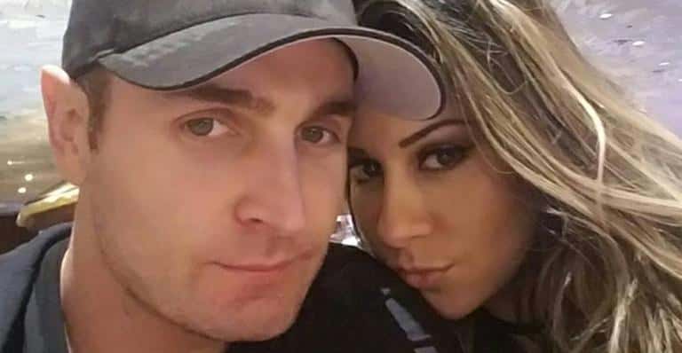 Mayra quando era casada com o ex, Gueto Guariz (Foto: Reprodução)