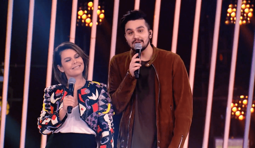 Apresentadores do programa Só Toca Top na Globo. (Foto: Reprodução)