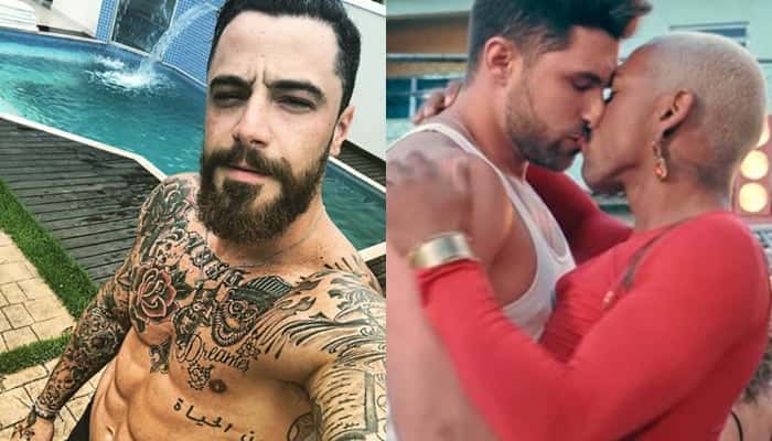 Felipe Titto foi chamado para dar beijo em Nego do Borel em clipe. (Foto: Reprodução)