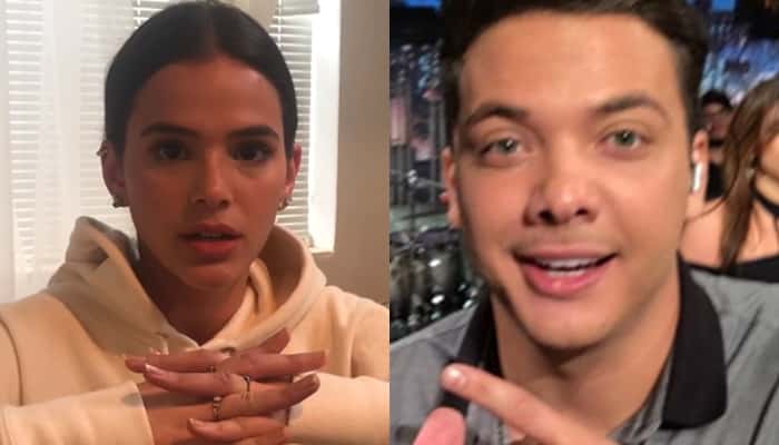 Bruna Marquezine causa climão com Wesley Safadão. (Foto: Reprodução)