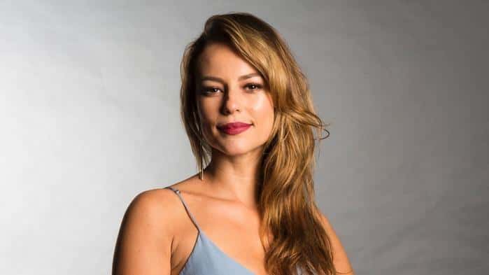 A atriz está curtindo a virada de ano em Trancoso. f(Foto: Reprodução)