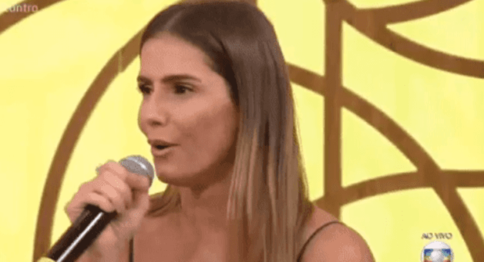 Deborah relatou a situação (Foto: Reprodução)