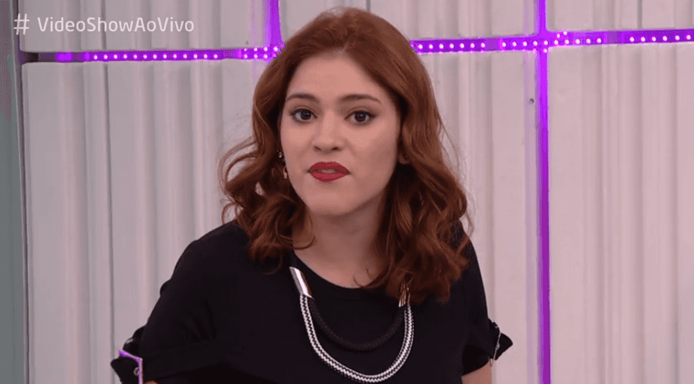 Ana Clara no Vídeo Show (Foto: Reprodução)