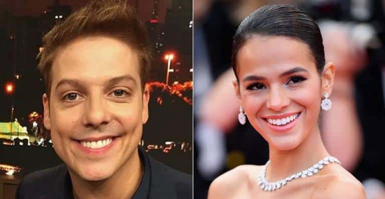 Fábio Porchat e Bruna Marquezine (Foto: Reprodução)