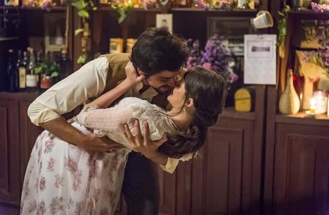 Ernesto (Rodrigo Simas) e Ema (Agatha Moreira) em cena de Orgulho e Paixão (Foto: Globo/Paulo Belote)
