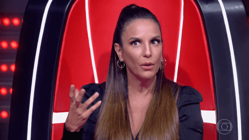 Ivete Sangalo no The Voice Brasil (Foto: Reprodução/Globo)