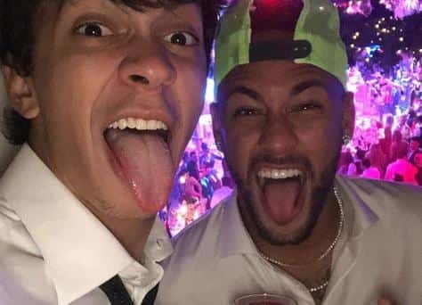 Neymar e Júlio Cocielo (Foto: Reprodução/Instagram)