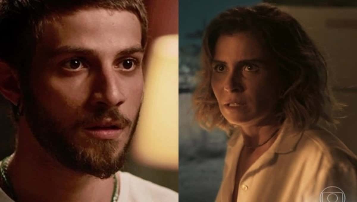 Ícaro e Luzia já se reconciliaram em Segundo Sol (Foto: Reprodução)