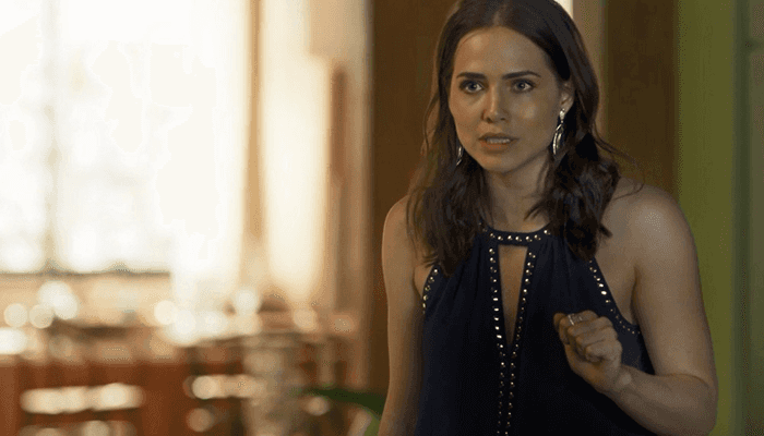 Rosa (Letícia Colin) em cena de Segundo Sol (Foto: Divulgação/Globo)