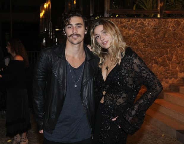 Bruno Montaleone e Sasha Meneghel (Foto: AgNews/Wallace Barbosa)
