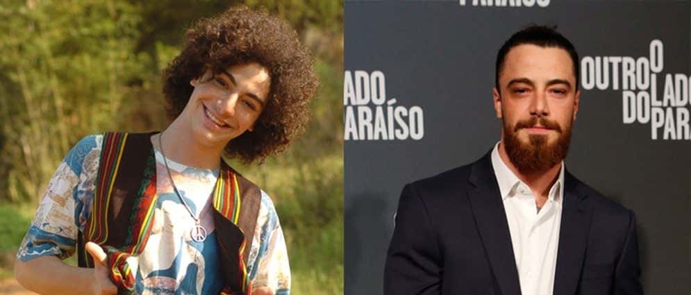 O antes o depois de Felipe Titto. (Foto: João Miguel Júnior/ TV Globo e Fábio Rocha / Gshow)