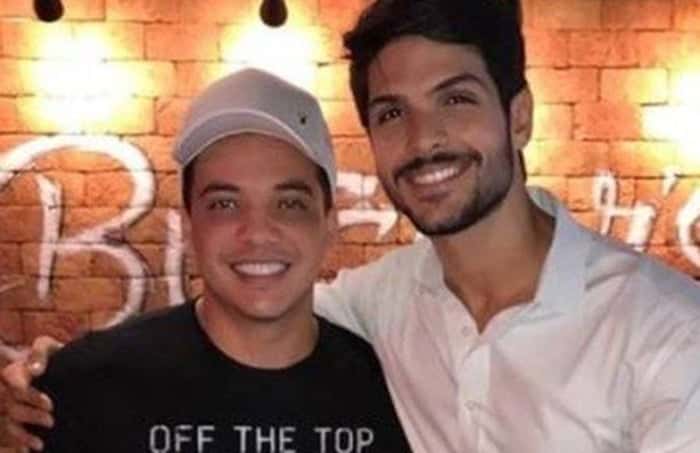 Wesley Safadão e Lucas (Foto: Reprodução)