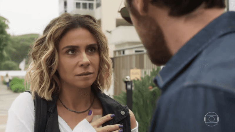 Luzia (Giovanna Antonelli) e Beto (Emilio Dantas) em cena de Segundo Sol (Foto: Reprodução/Globo)