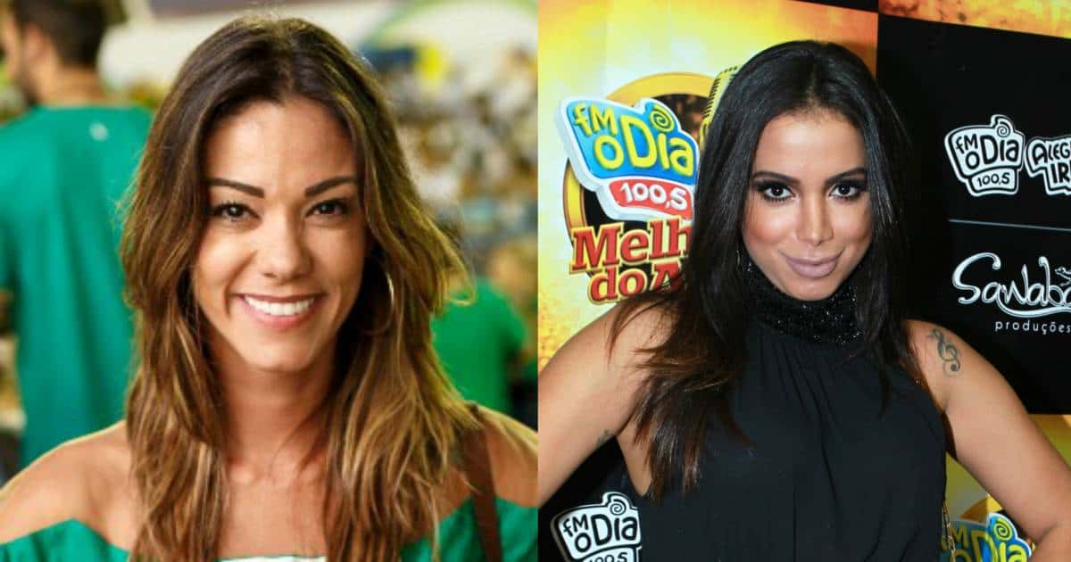 Kamilla Fialho e Anitta (Foto; Reprodução)