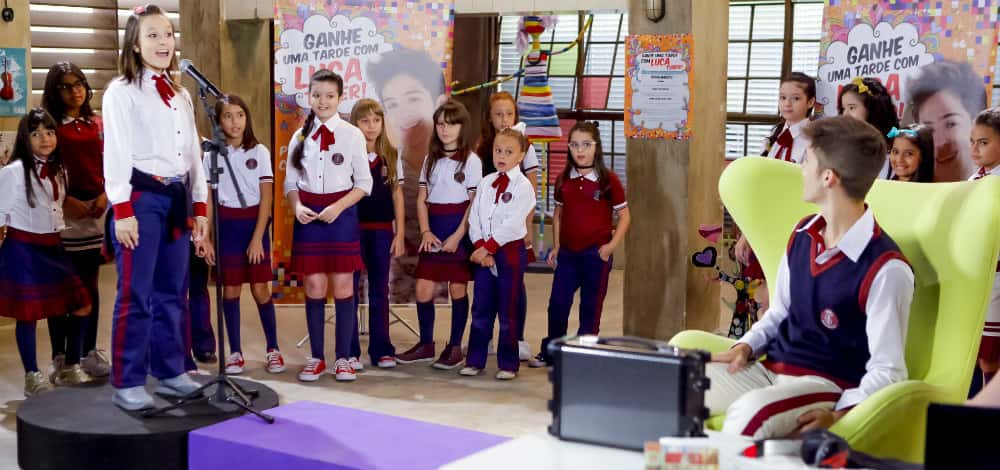 Cena da novela As Aventuras de Poliana, do SBT. (Foto: Divulgação)