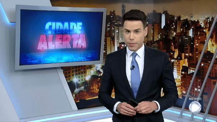 Jornalístico da Record com boa audiência. (Foto: Reprodução/Record)