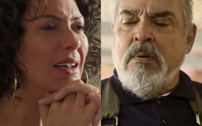 Cacau e Agenor em Segundo Sol (Foto: Reprodução)