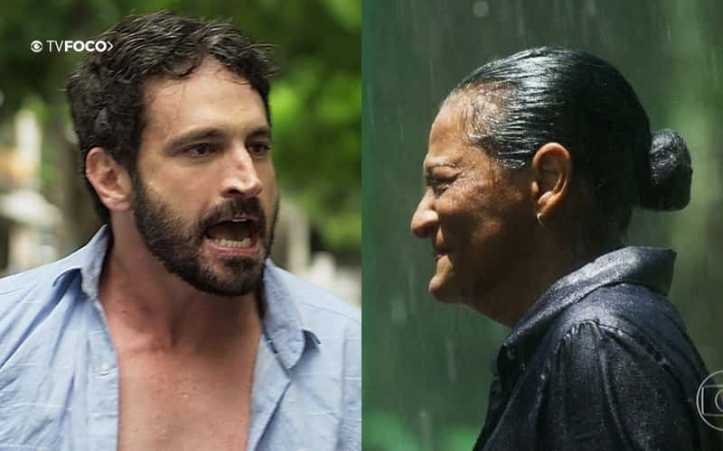 Edgar e Zefa em Segundo Sol (Foto: Reprodução)
