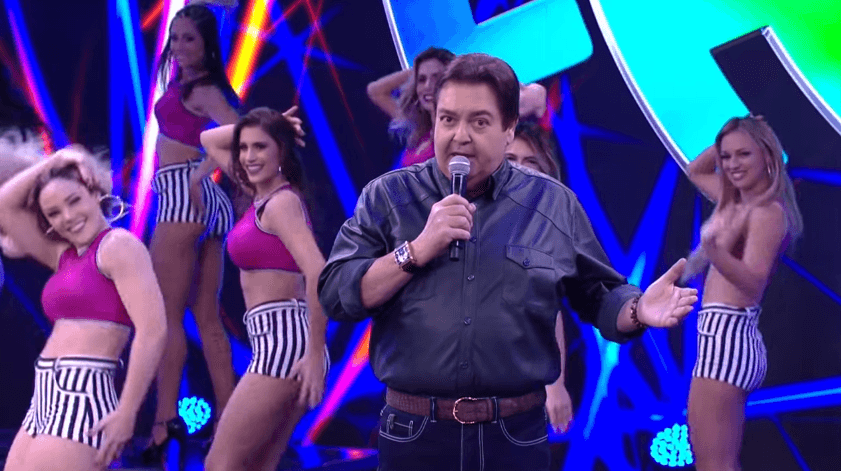 Faustão acabou virando meme (Foto: Reprodução)