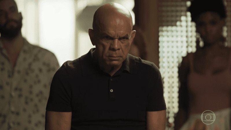 Galdino (Narcival Rubens) em cena de Segundo Sol (Foto: Reprodução/Globo)