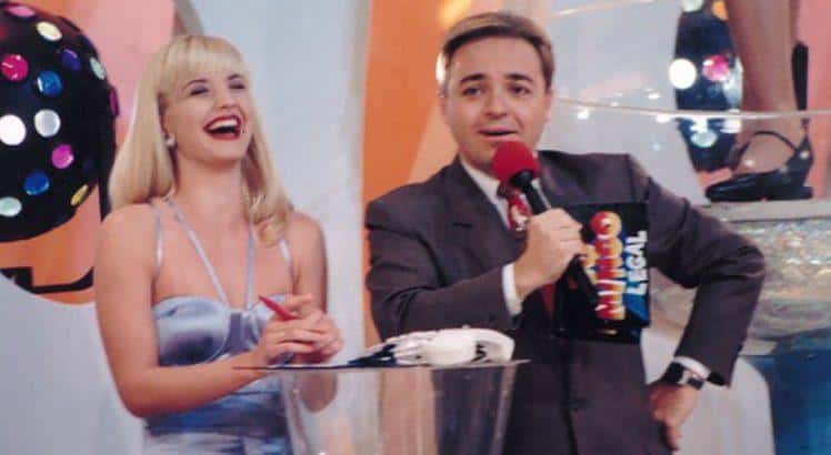 Gugu Liberato namorou com a ex-assistente de palco. (Foto: Reprodução)