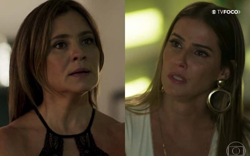 Laureta e Karola em Segundo Sol (Foto: Reprodução)