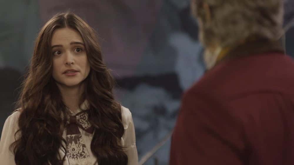 Marocas (Juliana Paiva) em cena de O Tempo Não Para (Foto: Divulgação/Globo)