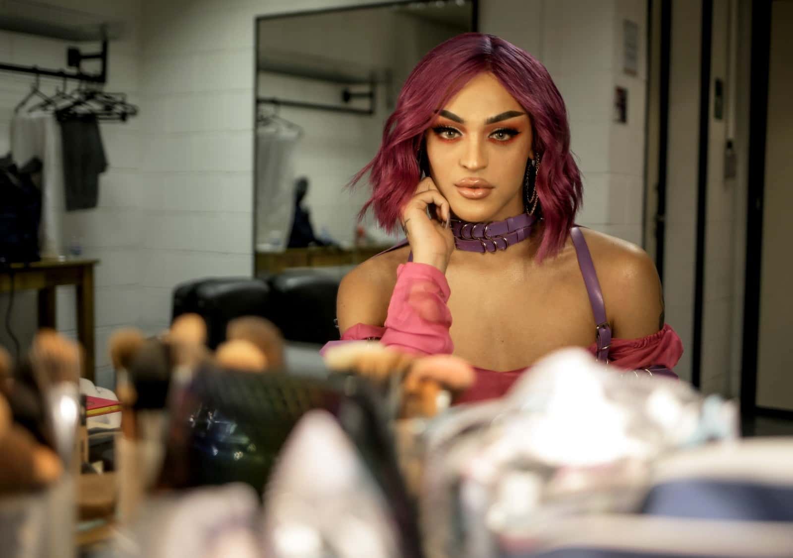 Pabllo Vittar gravou participação em programa da Globo. (Foto: Priscila Barreto/Gshow)