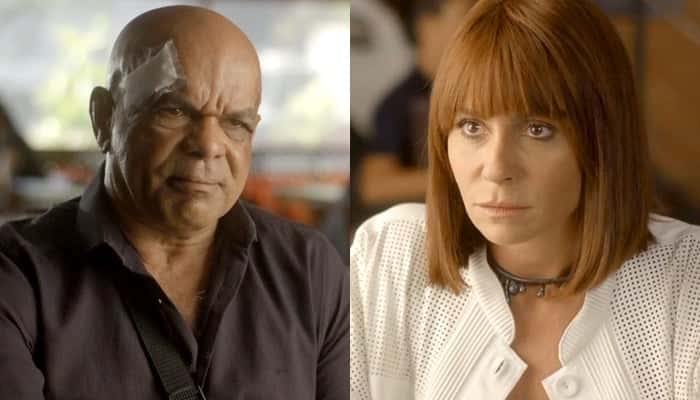 Galdino (Narcival Rubens) e Luzia (Giovanna Antonelli) em cena de Segundo Sol (Foto: Divulgação/Globo)