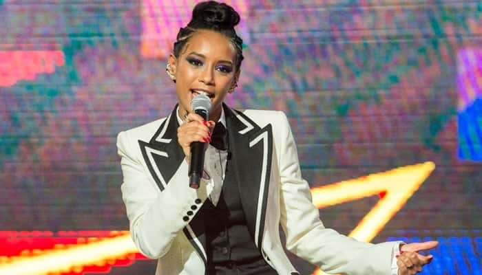 A apresentadora Taís Araujo na estreia da 2ª temporada do PopStar (Foto: Globo/Estevam Avellar)