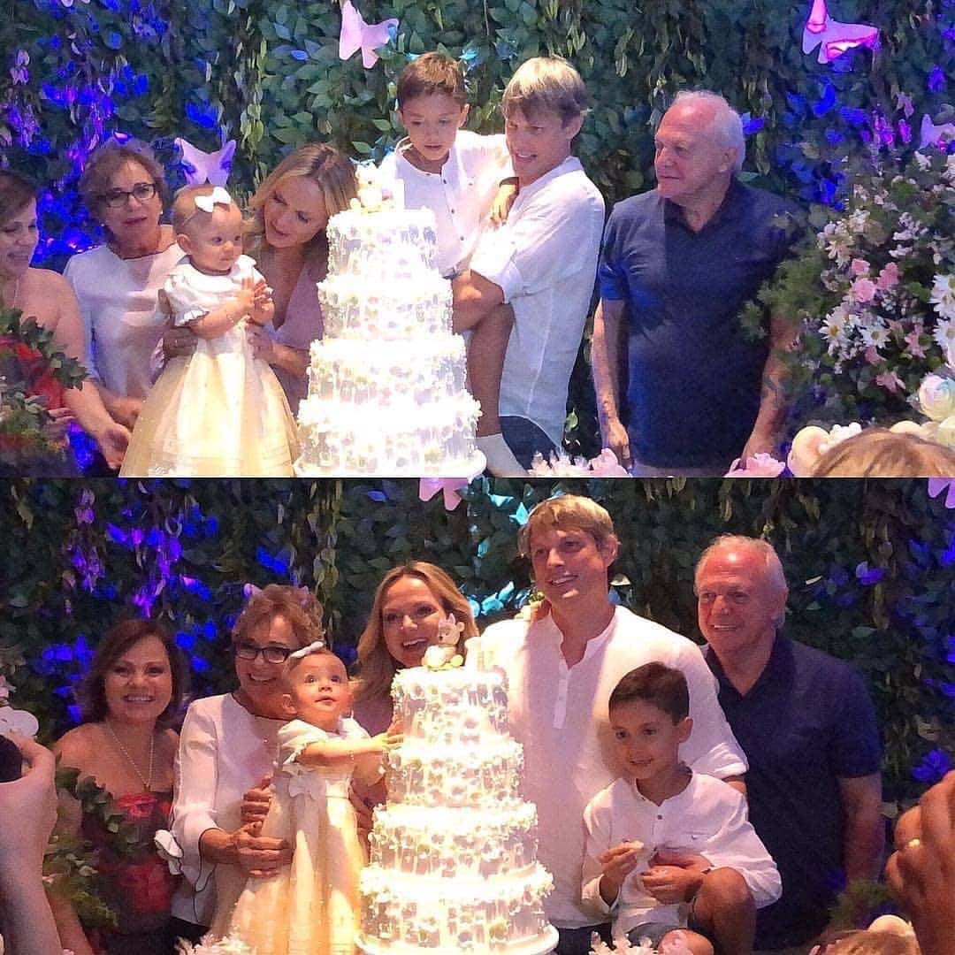Eliana comemorou 1 ano de vida da pequena Manuela (Foto reprodução Instagram Eliana News)