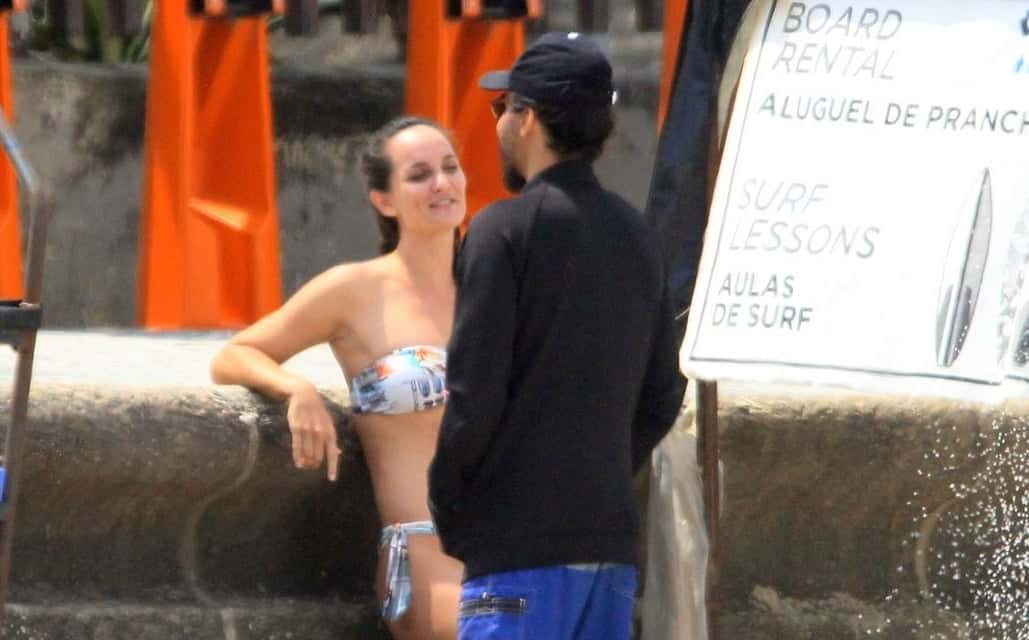André Gonçalves e sua amiga (FOTO: J C PEREIRA / AGNEWS)
