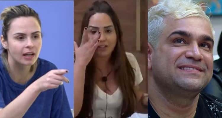 'A Fazenda 10′: Briga entre Ana Paula Renault e Evandro Santo faz Perlla Chorar