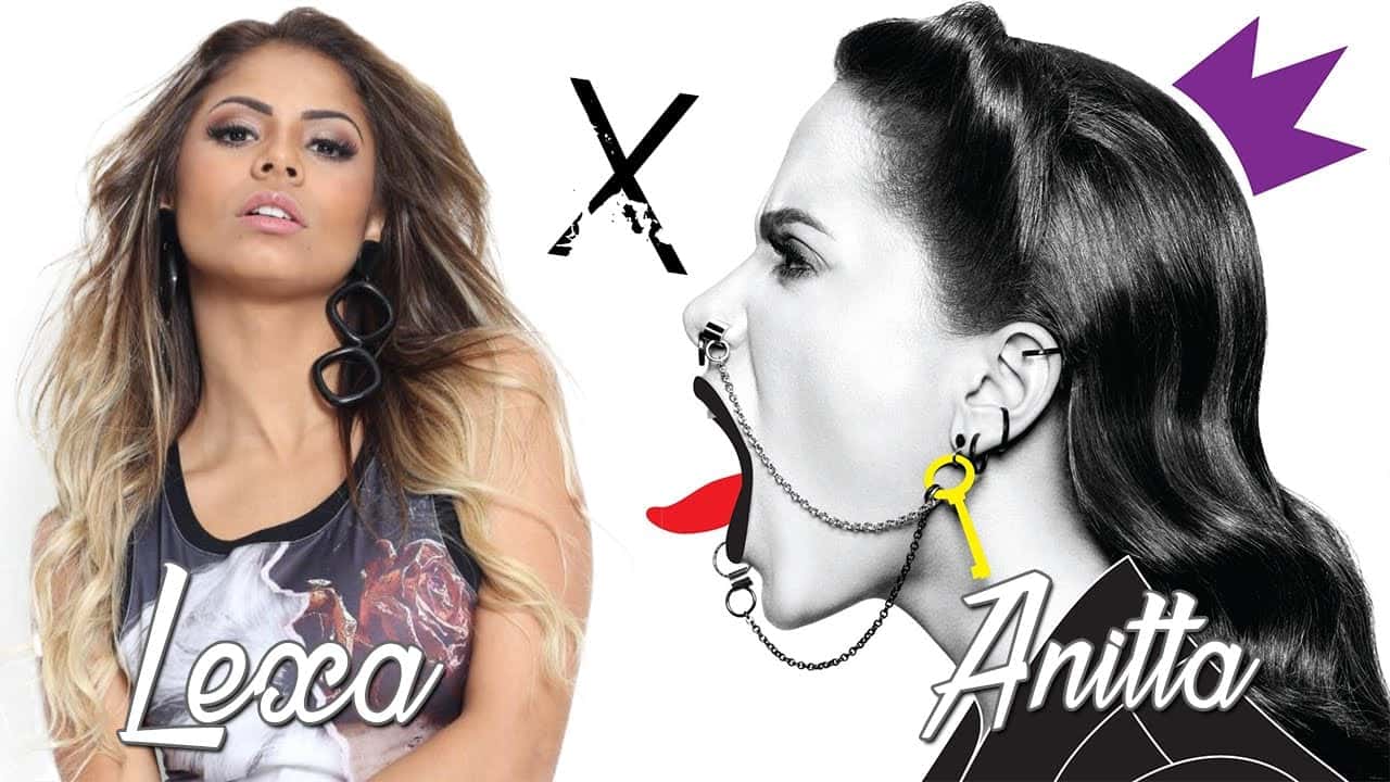 Anitta voltou a ter amizade com a cantora Lexa. (Foto: Reprodução)