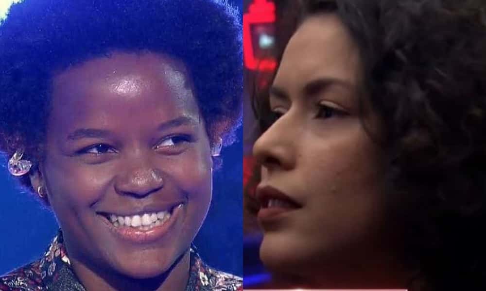Priscila e namorada Gabriela. (Foto: Reprodução)