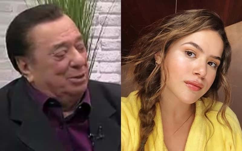Raul Gil e Maisa Silva (Foto: Reprodução)