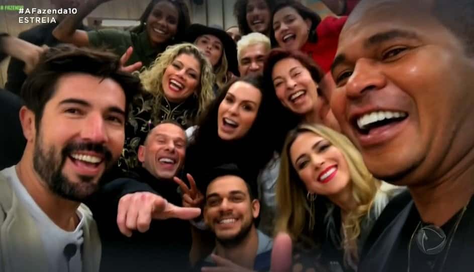 Elenco de A Fazenda 10 (Foto: Reprodução)
