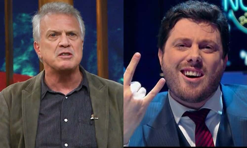 Crise no Conversa com Bial por causa das vitórias do The Noite, talk show do SBT. (Foto: Reprodução)