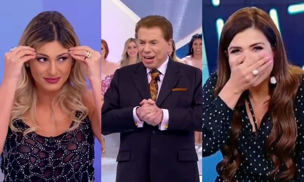 Silvio não entende a rejeição do público com Mara. (Foto: Reprodução/Montagem)