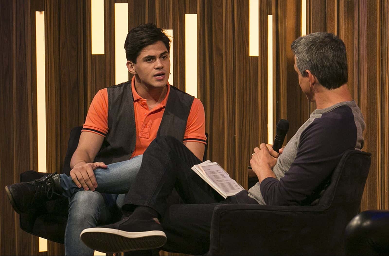 Lucas Veloso no Tamanho Família (Foto: Divulgação)