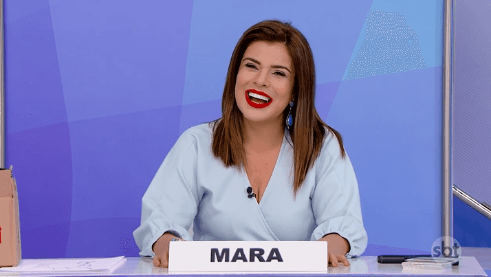 A apresentadora retornou ao quadro. (Foto: Reprodução)
