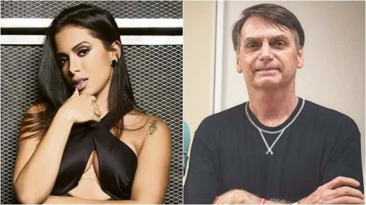 Anitta cedeu à pressão de fãs e aderiu à campanha contra Bolsonaro. (Foto: Montagem/Divulgação)
