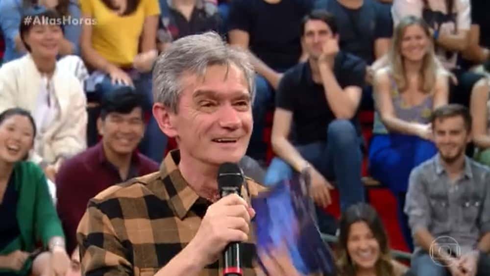 Serginho Groisman no Altas Horas (Foto: Reprodução/Globo)