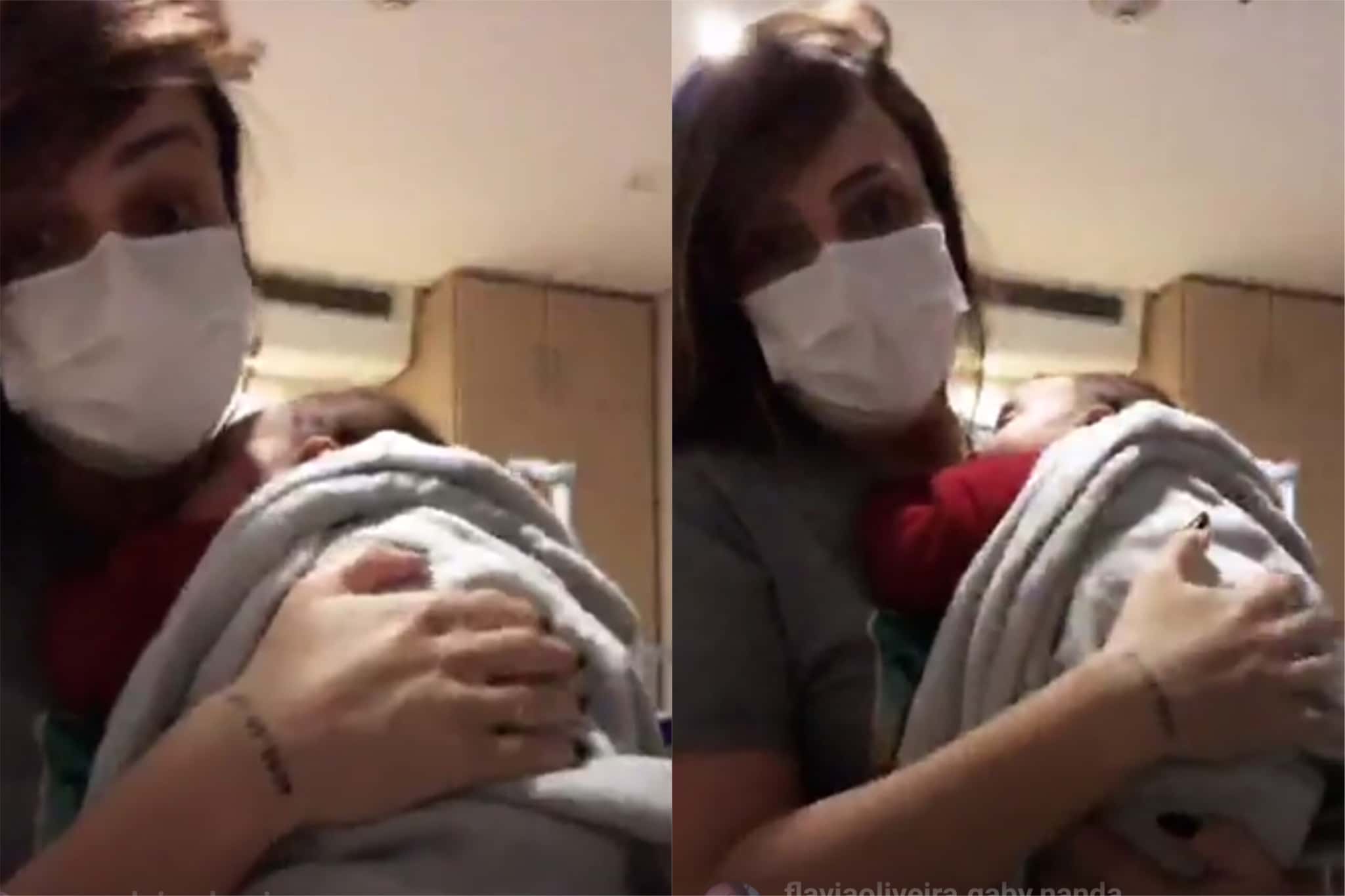 Valentina Francavilla e seu filho, Giuseppe (Foto: Reprodução / Instagram)