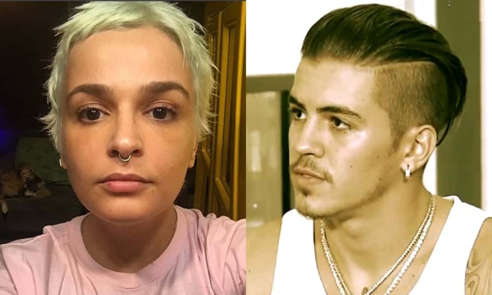 Amanda Ramalho e Biel se desentenderam no Pânico na Rádio. (Foto: Reprodução)