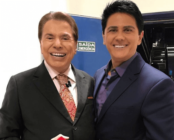 César Filho e Silvio Santos. (foto: Reprodução)